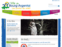 Tablet Screenshot of bourgargental.fr